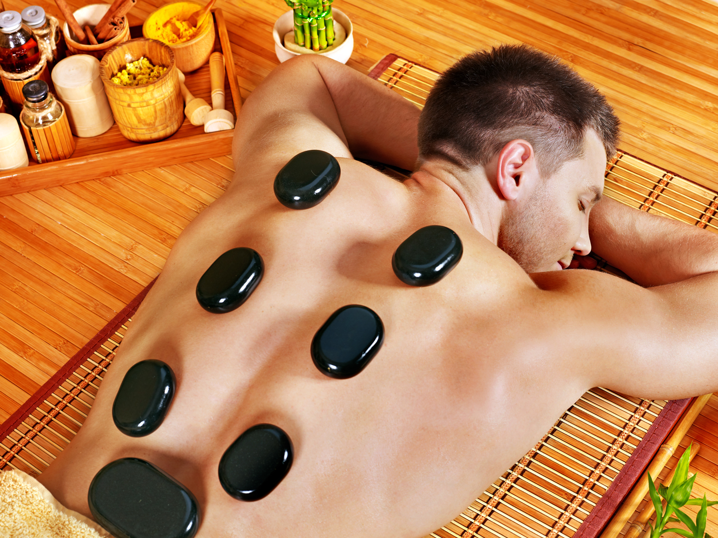 Hot Stone Massage Special Offer in Exhale Mind Spa , Marina Dubai
